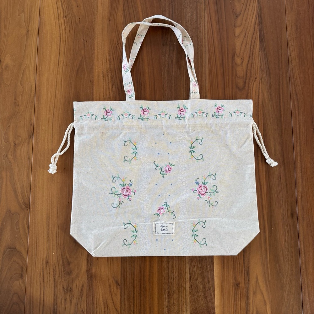 NWOT Sezane x Sea NY Tote Bag